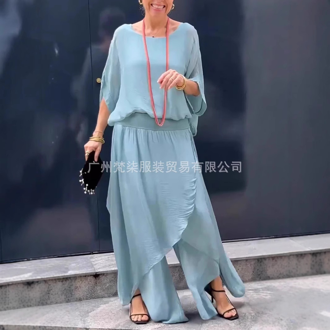 T Shirt Tight Fit - 2025 Summer Fashion Women's Solid Color