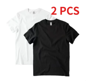 Undershirt Crew Neck - 2 Packs Bamboo Fiber Round Neck