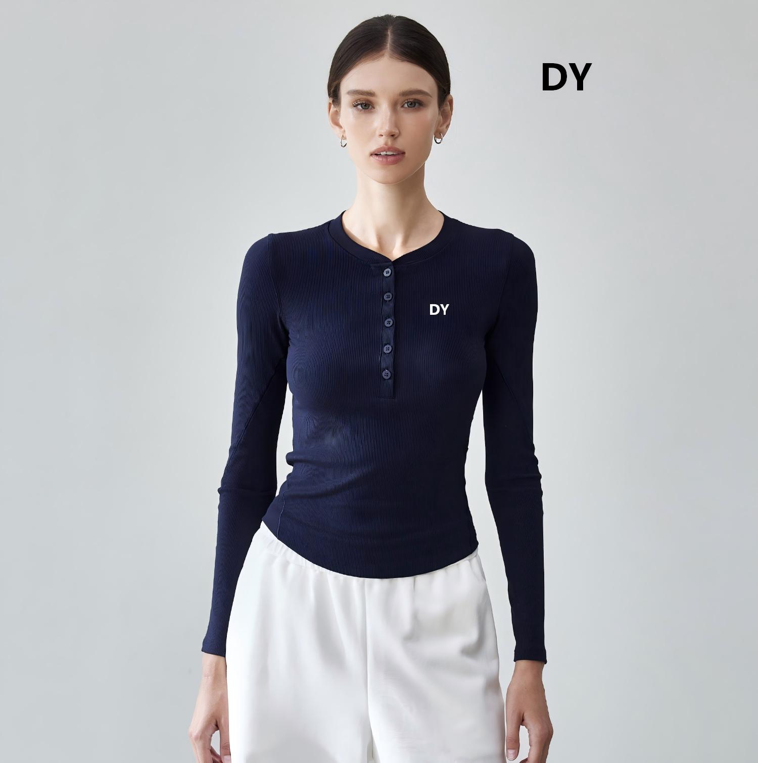 T Shirt Tight Fit - 2026 Lady Henry Shirt Round Neck