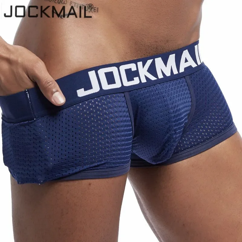 JOCKMAIL 4PCS/Lot Boxer Men Me - огляд і ціна Multi Pack Underwear