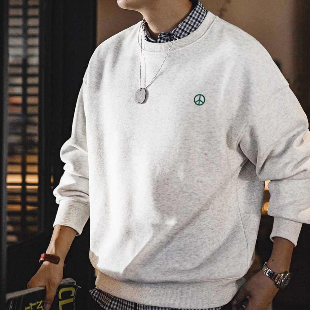 Maden Casual Gray Round-Neck H - огляд і ціна Undershirt Crew Neck