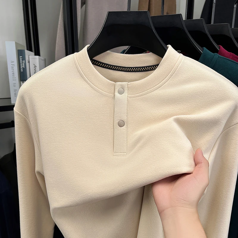 Mens Loose Fit Henley Pullover - огляд і ціна Thermal Long John